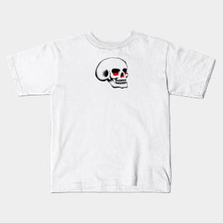 Traditional tattoo skull design Kids T-Shirt